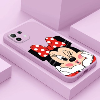 เคสโทรศัพท์มือถือ ซิลิโคนนิ่ม ลายการ์ตูนมินนี่เมาส์ สําหรับ Xiaomi redmi 9T pro Note 9 9s pro max 10 lite POCO M2 pro 4G 5G