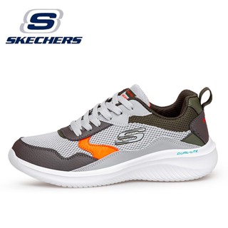 Skechers_ DUAL-LITE รองเท้ากีฬา รองเท้าวิ่งลําลอง แบบผูกเชือก ข้อสั้น สําหรับผู้ชาย และผู้หญิง มี 6 สี