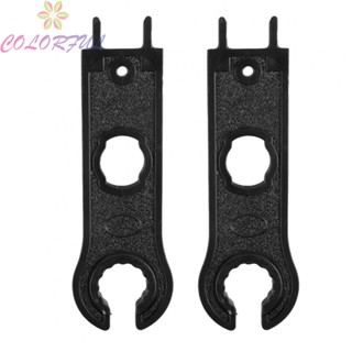 【COLORFUL】Connector Spanners Plastic Spanner Tool 2pcs Black Disconnect Connector