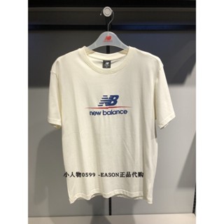 [S-5XL]New Balance/NB เสื้อยืดลําลอง ผ้าฝ้าย แขนสั้น เหมาะกับการเล่นกีฬา แฟชั่นฤดูร้อน สําหรับผู้ชาย และผู้หญิง AMT22393