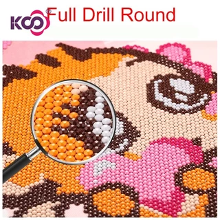 【KS Customize】ชุดงานจิตรกรรมเม็ดบีด ทรงเพชรกลม ทรงสี่เหลี่ยม ขนาดใหญ่ 5D DIY สําหรับตกแต่งบ้าน 11 ชิ้น