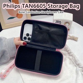 【ลดกระหน่ํา】กระเป๋าเก็บหูฟัง แบบพกพา ลายการ์ตูน สําหรับ Philips TAN6605 TAN6605