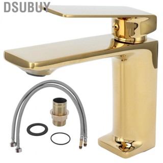 Dsubuy Water Tap  Single Hole Faucet Durable Basin Sink Bathroom for Hotel Toilet Kitchen