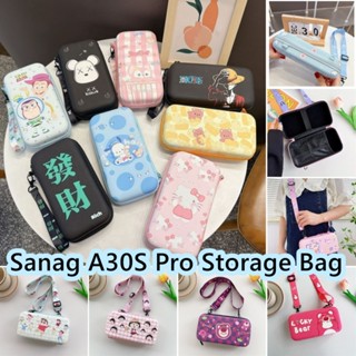  พร้อมส่ง! เคสหูฟัง แบบพกพา ลายการ์ตูนปิกาจู สําหรับ Sanag A30S Pro Sanag A30S Pro