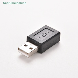 Seaf&gt; อะแดปเตอร์เชื่อมต่อ USB 2.0 A ตัวผู้ เป็น Micro USB B ตัวเมีย M/F