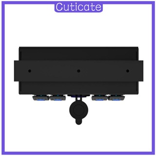 [CUTICATE] กล่องสวิตช์โยก 12V ติดตั้งง่าย ที่ชาร์จ USB คู่ สําหรับรถยนต์