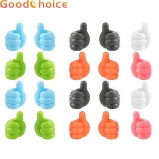 【Good】Innovative Thumb Design Adhesive Hooks for Easy Wall Storage Solutions【Ready Stock】