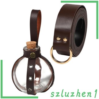 [Szluzhen1] ชุดเครื่องแต่งกาย เข็มขัดหนัง PU แฮนด์เมด 190 ซม.