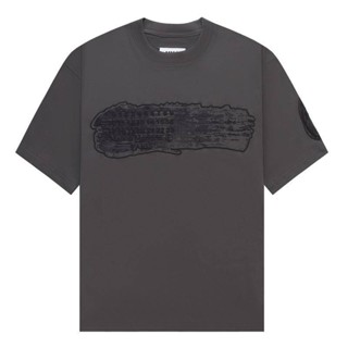 เสื้อยืดผ้าฝ้าย พิมพ์ลายตัวเลข mm6