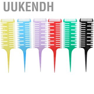 Uukendh 6pcs Fashionable Comb Styling 9.8x2.6in 24.8x6.5cm