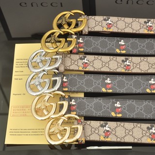 Gucci bee เข็มขัดแฟชั่น สไตล์วินเทจ สําหรับผู้ชายและผู้หญิง