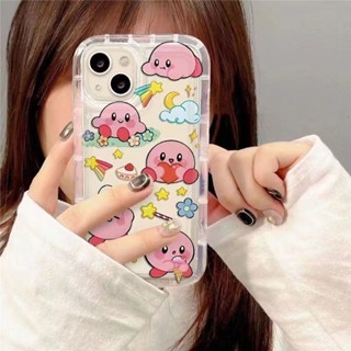 Yiki|เคสโทรศัพท์มือถือ แบบนิ่ม ลายการ์ตูน Kirby กันกระแทก สําหรับ OPPO Find X6 Pro X6 X5 Pro X5 Lite X5 X3 Pro X3 F21S F21 Pro F19 F17 Pro F12 F11 Pro F11 F9 Pro