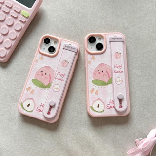  เคสโทรศัพท์มือถือ พร้อมสายคล้องข้อมือ สําหรับ Iphone 11 12 Pro Max 14 13