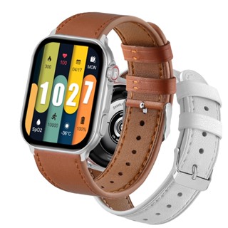 สายนาฬิกาข้อมือ สายหนัง สําหรับ Kieslect Ks Pro Smart watch