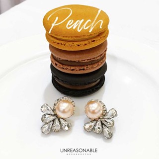 ต่างหูมุก ต่างหูคลิป ต่างหูก้านเงินแท้ น้ำหนักเบา สวยใส่สบาย Unreasonable Accessories UA0464-02