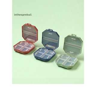 Inthespreba1^^ กล่องเก็บยา 6 ช่อง แบบพกพา ขนาดเล็ก *ใหม่