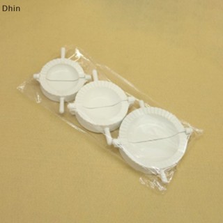 [Dhin] Dumpling Molds Plastic Dough Press Dumpling Mold Chinese Food Jiaozi Maker COD