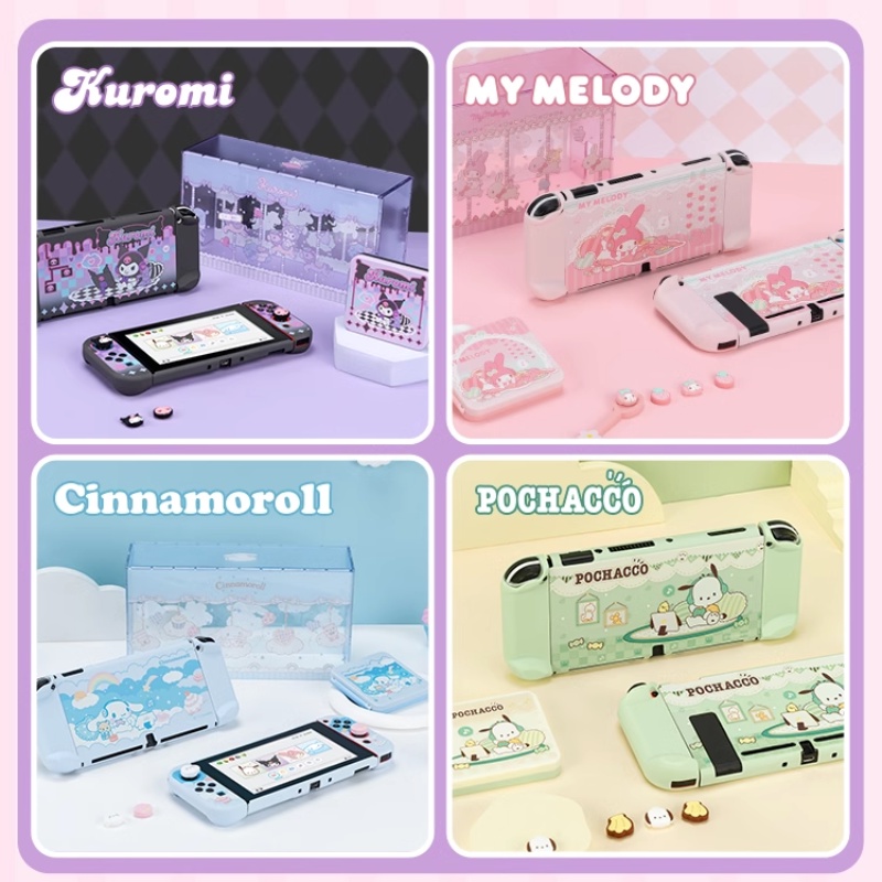 Geekshare Sanrio เคสป้องกัน แบบแข็ง สําหรับ Nintendo Switch และ Switch OLED