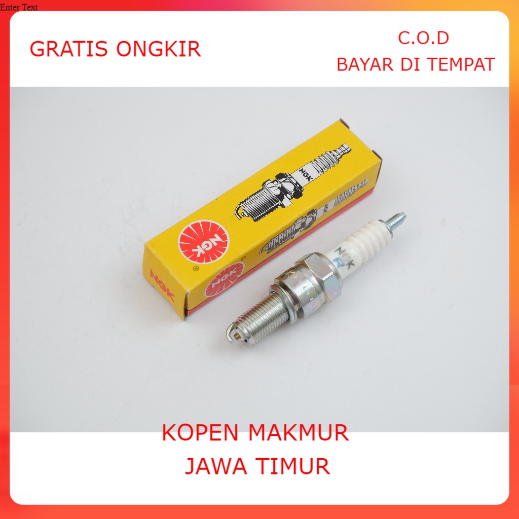 NGK CPR6EA-9 MOTORCYCLE SPARK PLUG VARIO JUPITER BEAT KARISMA SUPRA X 125 - CPR6EA9