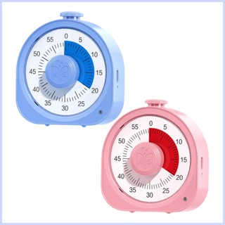 2 in 1 นาฬิกาจับเวลา นับถอยหลัง 60 นาที เพื่อประสิทธิภาพในการทํางาน สําหรับบ้าน โรงเรียน cingth