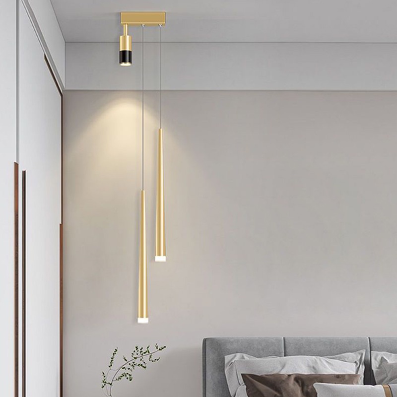 โคมไฟระย้า แบบแขวน สไตล์นอร์ดิก โคมไฟหัวเตียง โมเดิร์น สําหรับตกแต่งบ้าน ห้องนอน ห้องนั่งเล่น - รูปที่ 5