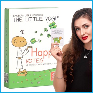 Little Yogi Happy Notes Oracle การ์ดเกมกระดาน สําหรับครอบครัว งานปาร์ตี้