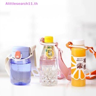 Alittlesearch11 สายคล้องขวดน้ํา ผ้าฝ้าย แบบพกพา กันตก ปรับได้ ติดตั้งง่าย สําหรับ TH