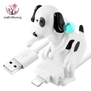 สายชาร์จ USB รูปสุนัขกระโดด สําหรับ iPhone 13 12 11 และอื่น ๆ