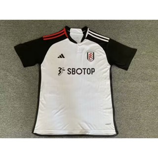 [Fans] 2324 ใหม่ Fulham Home เสื้อยืด เสื้อฟุตบอล แขนสั้น คุณภาพสูง