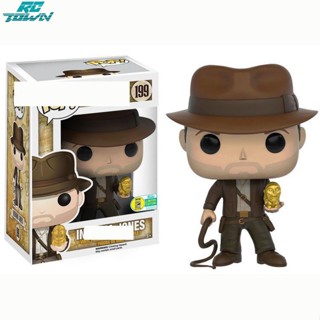 Rctown Pop Indiana Jones ตุ๊กตาฟิกเกอร์ภาพยนตร์ตัวละคร ขนาดเล็ก ของเล่นสําหรับเด็ก ตกแต่งบ้าน วันเกิด