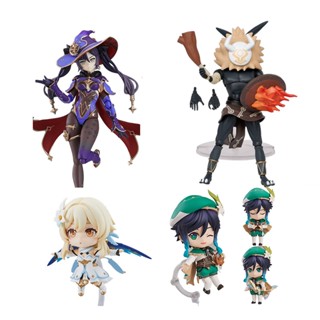 ฟิกเกอร์ Mona Figma Genshin Impact Nendoroid Lumine Traveler Hilichurl ของเล่นสําหรับเด็ก