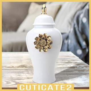 [Cuticate2] แจกันดอกไม้เซรามิค ขิง ขิง สําหรับตกแต่งบ้าน ห้องรับประทานอาหาร ออฟฟิศ