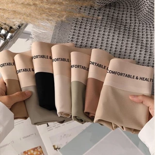 กางเกงในไร้ขอบ ไร้รอยตะเข็บเย็บ งานสีสกินโทน งานสวยตรงปกจ้า Size M-XL
