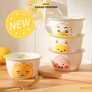 Graby2023kakao FRIENDS ชุดจาน ชามเซรามิค สําหรับใส่ซุป ผัก ผลไม้ ขายดี สุดเท่ สําหรับเด็ก