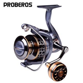 Proberos DR Series รอกตกปลาน้ําเค็ม พลาสติก กันน้ํา รับน้ําหนักได้เต็มที่ 21 กก. แบริ่ง 3 ชิ้น 5.2:1