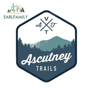 Earlfamily สติกเกอร์กันแดด ลายกราฟฟิตี้ Adventurer Awaits กันน้ํา สําหรับติดตกแต่งรถยนต์ 13 ซม. x 11.3 ซม.