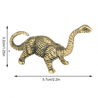ฟิกเกอร์ไดโนเสาร์ ทองเหลือง โลหะ สําหรับตกแต่งโต๊ะทํางาน