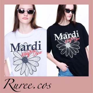 📦 พร้อมส่ง  [พร้อมส่ง] Mardi Mercredi - Unisex Tshirt Flowermardi Halftime Show ผ้าฝ้ายบริสุทธิ์ T-shirt