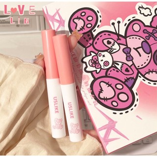 【lovelin】USLIKE ชุดลิปสติก ลิปกลอส 6 สี ให้ความชุ่มชื้น และสีง่าย