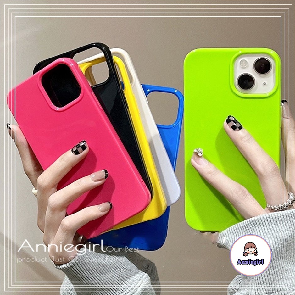 เคสไอโฟน สําหรับ Iphone 11 17 16 15 Pro Max เคสโทรศัพท์มือถือเจลลี่นิ่ม กันกระแทก กันสิ่งสกปรก สีแคนดี้ เรียบง่าย สําหรับ Iphone 13 14 Pro Max 12/12ProMax X XS XR