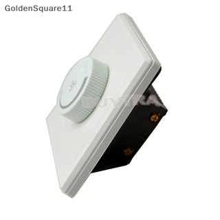 Goldensquare สวิตช์ควบคุมหรี่ไฟ LED AC 110 220V ปรับได้ สําหรับหลอดไฟ หรี่แสงได้