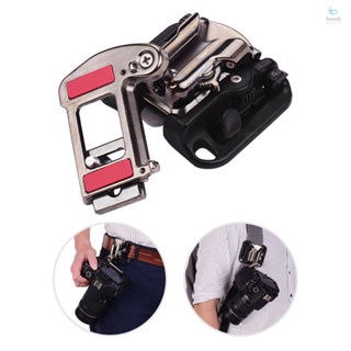 Camera Belt Holster Mount Waist Clip Holder Hanger With Quick Release Plate 1/4 Inch Screw for    Olympus DSLR Cameras