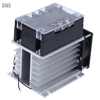  SN5 Soft Start Controller อุปกรณ์เสริมสำหรับควบคุมอุตสาหกรรมด้านล่างอลูมิเนียมสำหรับมอเตอร์เฟสเดียว / 2 เฟส