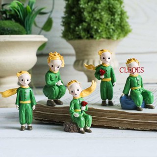 Cleoes ฟิกเกอร์การ์ตูนเจ้าชายน่ารัก DIY สําหรับตกแต่งเค้ก