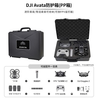 กล่องเก็บแว่นตาโดรน อุปกรณ์เสริม สําหรับ DJI Avata FPV