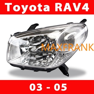 หลอดไฟหน้ารถยนต์ สําหรับ Toyota Rav4  03-05 ไฟหน้า​ /เลนส์ไฟหน้า/ไฟหน้าสําหรับ/ไฟท้าย