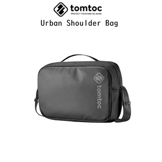 Tomtoc Urban Shoulder Bag กระเป๋าสะพายข้างเกรดพรีเมี่ยม สำหรับ iPad/Tablet อุปกรณ์อื่นๆ (ของแท้100%)