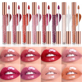 【COD】 Langmanni Waterproof Metal Glitter Lipstick ลิปกลอส ลิปกลอส แต่งหน้าติดทนนาน ไม่ติดถ้วย Pearlescent Lip Glaze Women เครื่องสำอางแต่งหน้า 8 สี