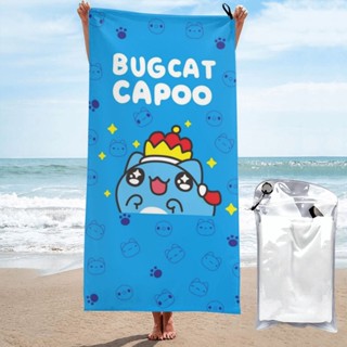 Bugcat CAPOO ผ้าขนหนูอาบน้ํา ขนาดใหญ่ 32x52 นิ้ว ดูดซับน้ําได้ดี แห้งเร็ว สําหรับผู้ชาย ผู้หญิง ท่องเที่ยว ว่ายน้ํา