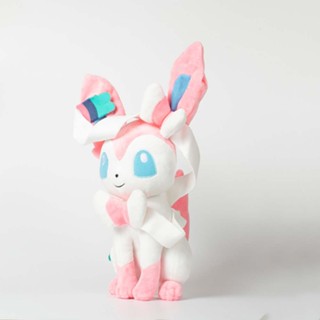 New 30cm Sylveon Eevee Plush Toy Soft Stuffed Doll Cute Japan Anime Gift Xmas